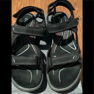 ECCO Black Off-road Sandals Size 11 - 11 1/2